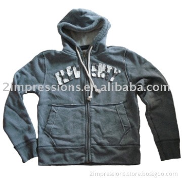 Men's / Women's cotton fleece hoodie top, hoodie jacket, lady's sweatshirt